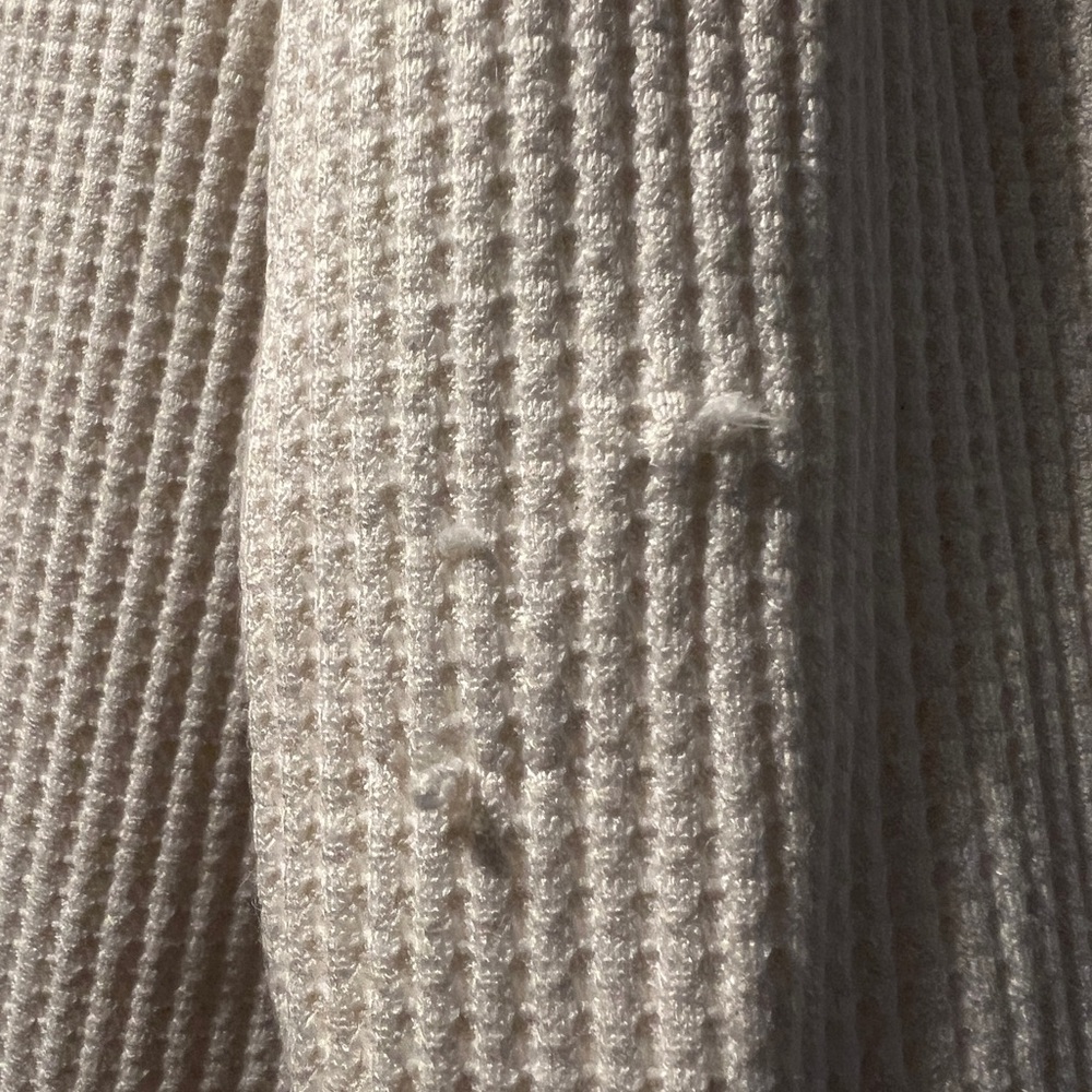 Justice waffle knit long sleeve shirt size 20-22 - Picture 8 of 8